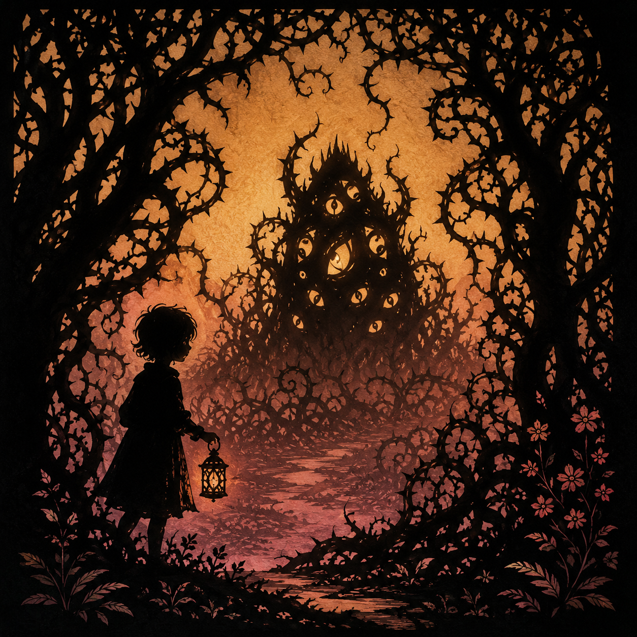 Dark fairytale — example panel