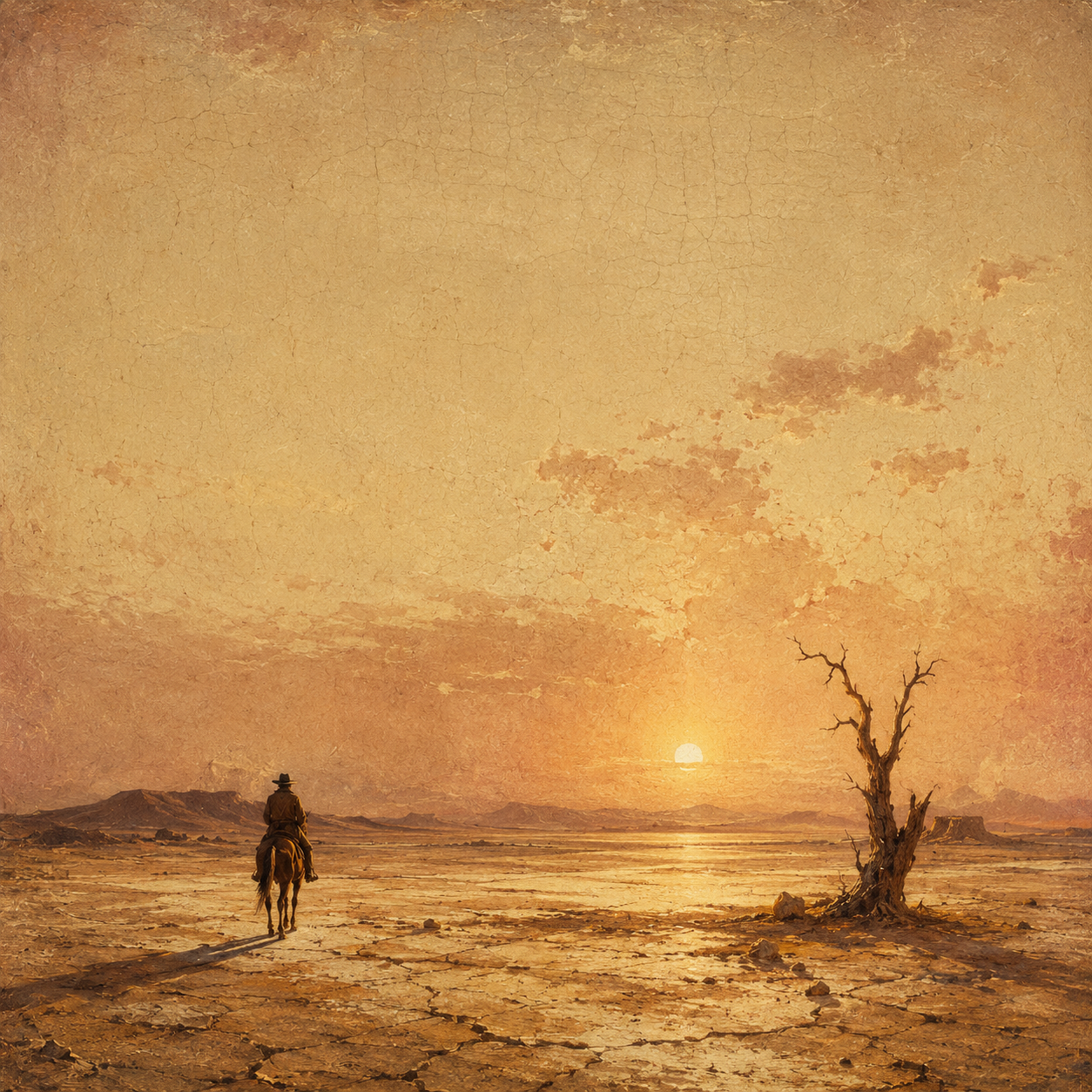 Dustbowl western — example panel